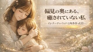 偏見の奥にある、癒されていない私―インナーチャイルドと向き合った日 