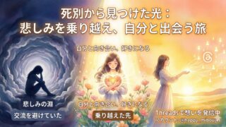 別を経験した私が、Threadsで伝えたいこと 